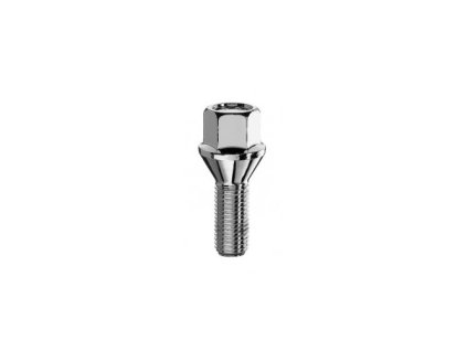 Skrutka kolesa guľa hlava 17 mm 14x1,5x27