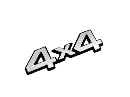 3D nálepka "4x4"