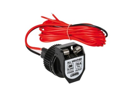 Zásuvka zapaľovača s káblom 12/24V