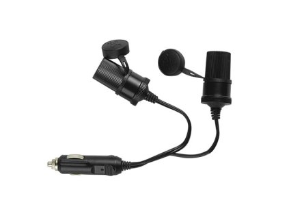 Predlžovací kábel a rozdvojka cigaretového zapaľovača