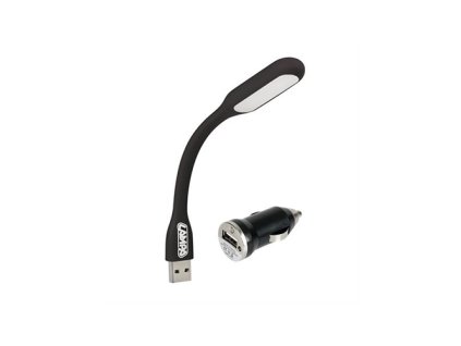 Flexibilné LED svetlo + USB redukcia 12/24V 1000mA