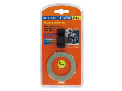 Reflexná páska na kolesá žltá