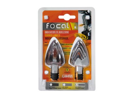 Halogénové smerovky motocykla FOCAL