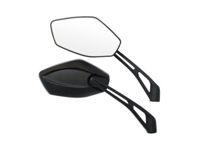 Spätné zrkadlo INFINITY, čierne, pár