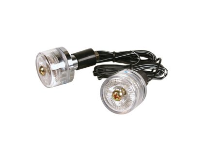 Závažie, ukončenie riadítok s modrým LED osvetlením BLUE-WINGS