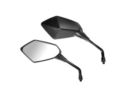 Spätné zrkadlo KABA, čierne, pár