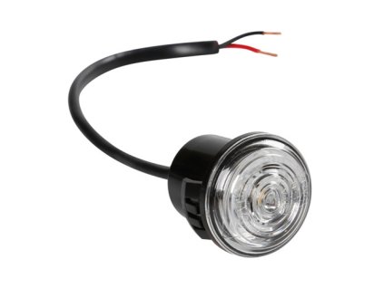Pozičné LED svetlo 12/24V AB8 biele 30mm