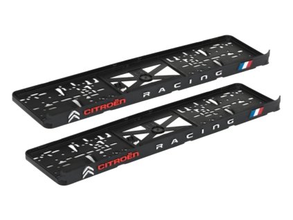 Držiak pod ŠPZ 3D Citroen Racing