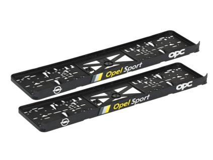 Držiak pod ŠPZ 3D Opel Sport