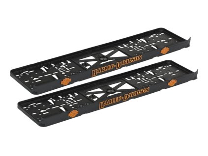 Držiak pod ŠPZ 3D Harley Davidson orange