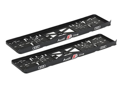 Držiak pod ŠPZ 3D Audi S line