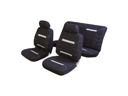 Poťah sedadla FOXY modro čierne