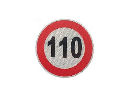 Samolepka reflexní 110 km
