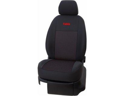 fabia tkanina cervena