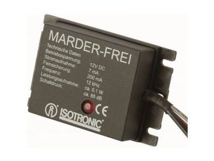 Plašič hlodavcov a kún do auta