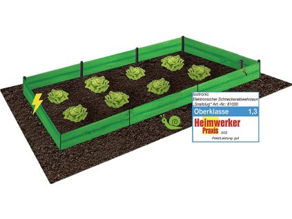 Elektrická ohrada proti slimákom