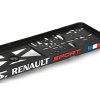 Detail 3D loga RENAULT na držiaku ŠPZ
