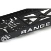 Detail 3D loga RANGE ROVER na držiaku ŠPZ