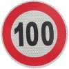 Samolepka reflexná 100 km