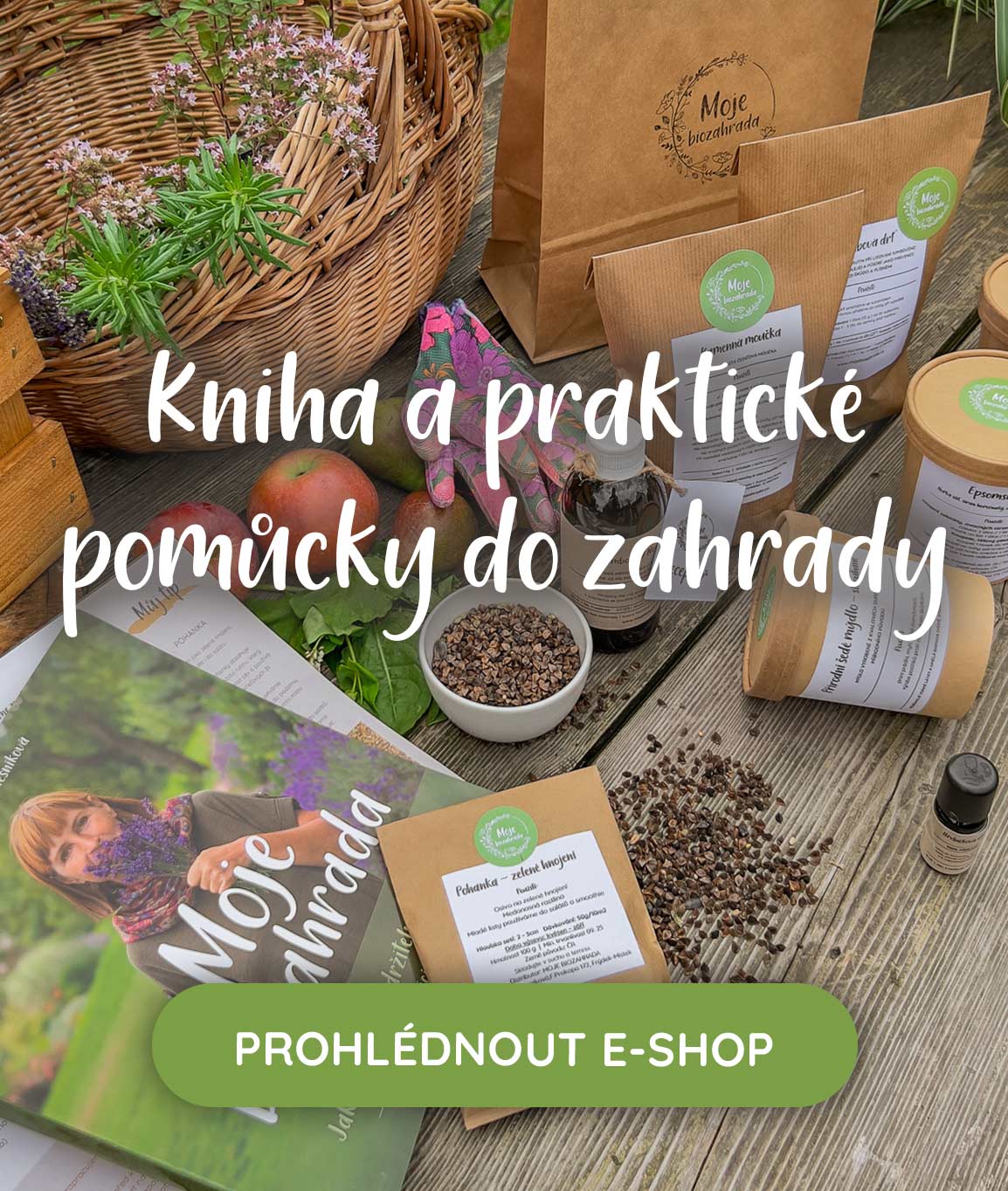 Kniha jak si vytvořit přírodní zahradu a pěstovat udržitelně