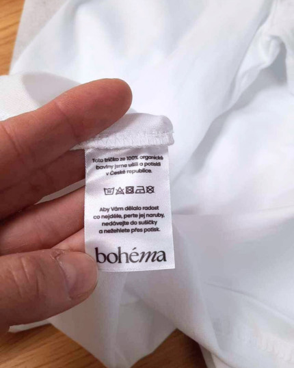 100% česká trička. U náš ušitá i potištěná.