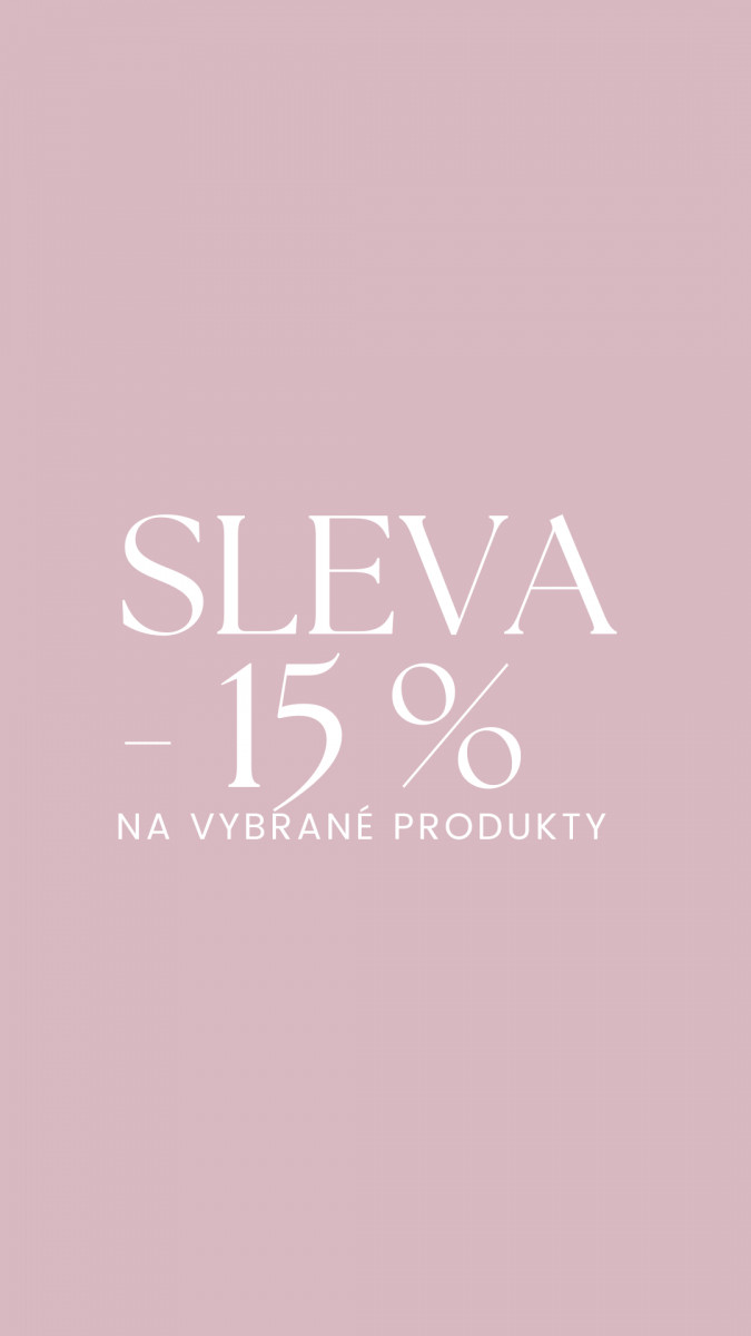 15% májová sleva
