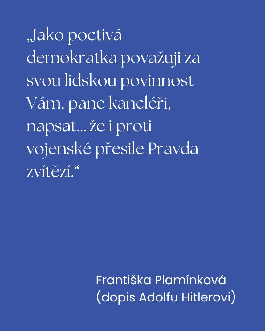 Neohrožená bojovnice Františka Plamínková 2