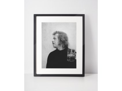 Plakát Havel s pivem