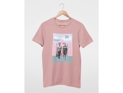 Tričko Život je pes - volný střih