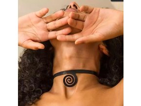 gargantilha espiral