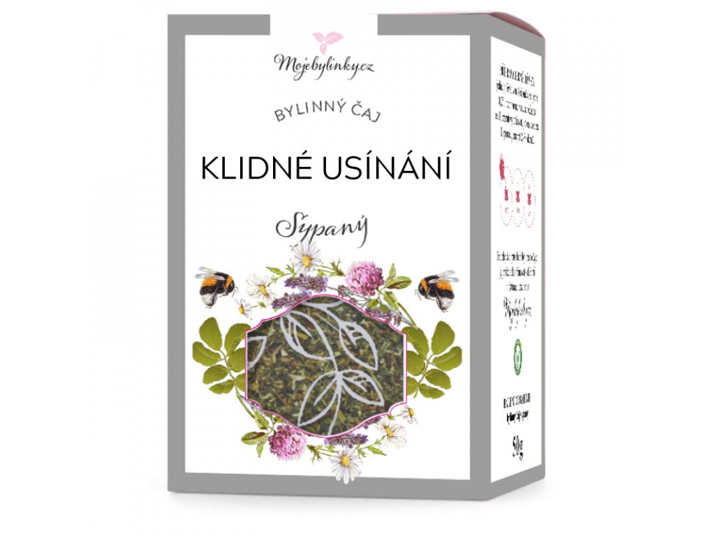 Recenze bylinného čaje Klidné usínání