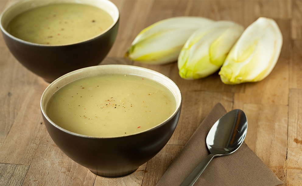 Recept na čekankovou krémovou polévku