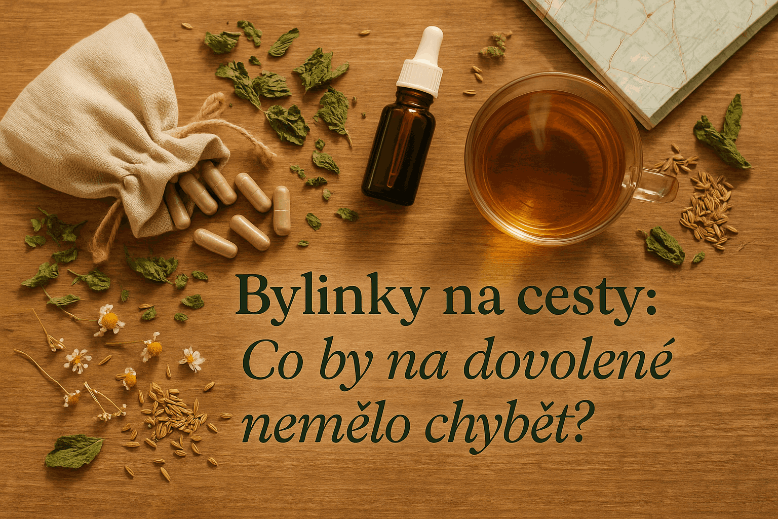 Bylinky na cesty: Co by na dovolené nemělo chybět?