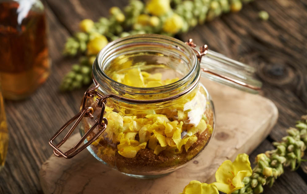 Diviznový sirup na odkašlání