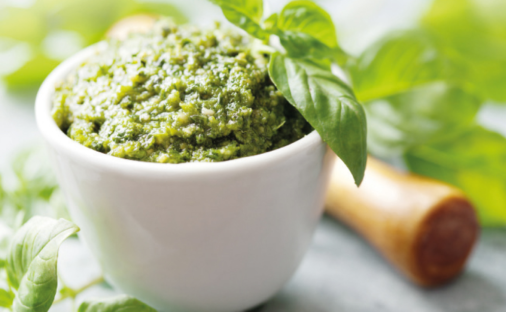 Recept na bazalkové pesto