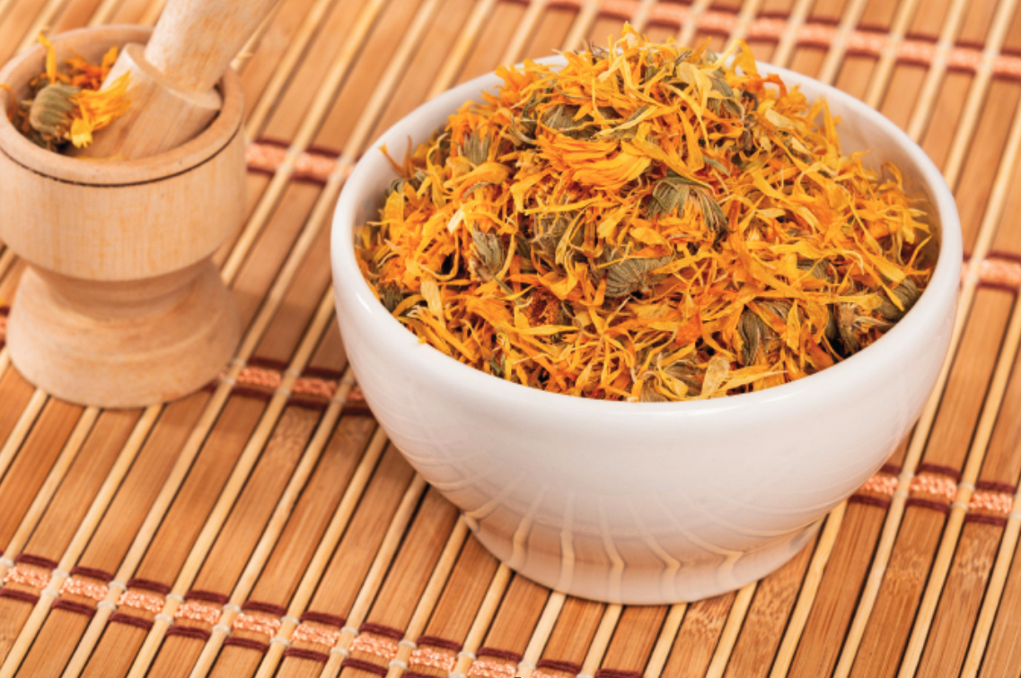 Měsíčkový balzám zklidňuje pleť