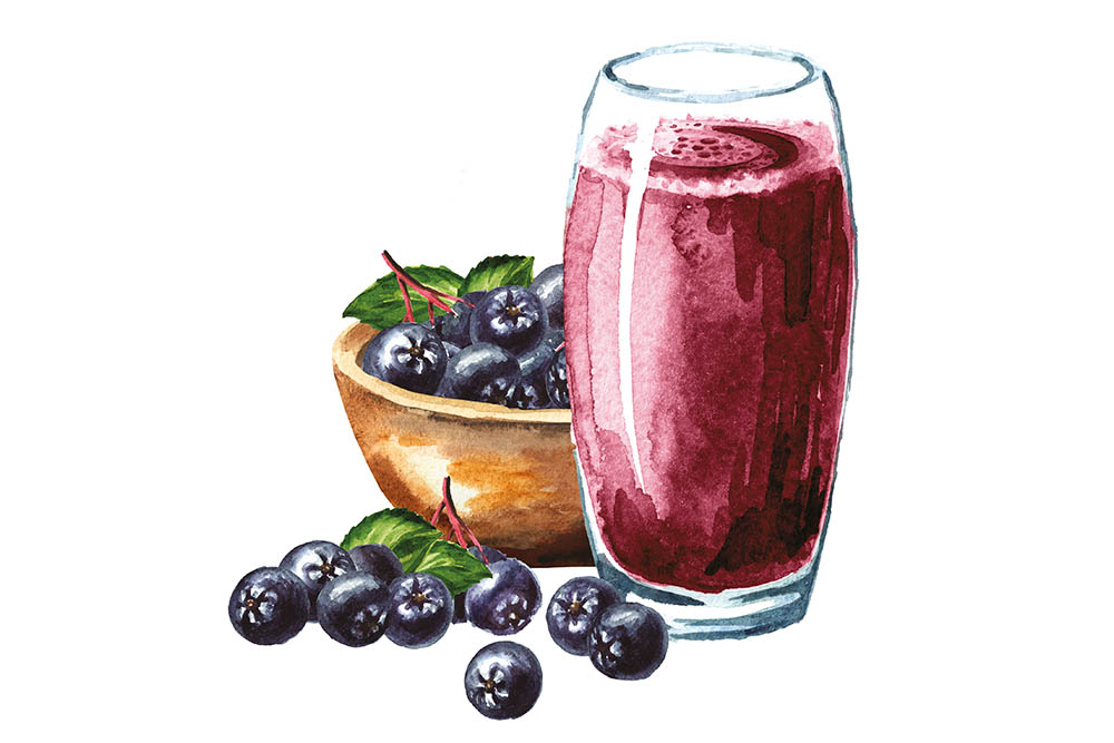 Vitamínová bomba – nevařený sirup z arónie