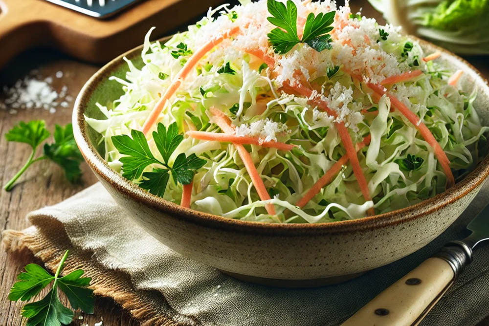 Zelný salát s křenem