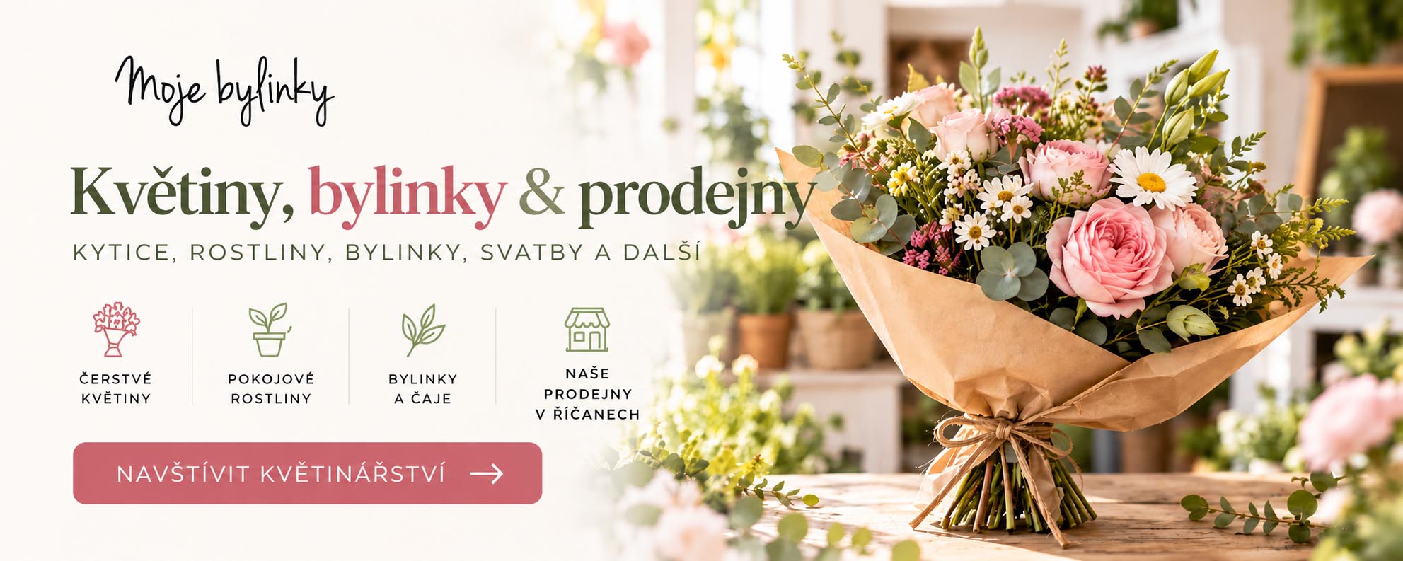 Květiny & prodejny