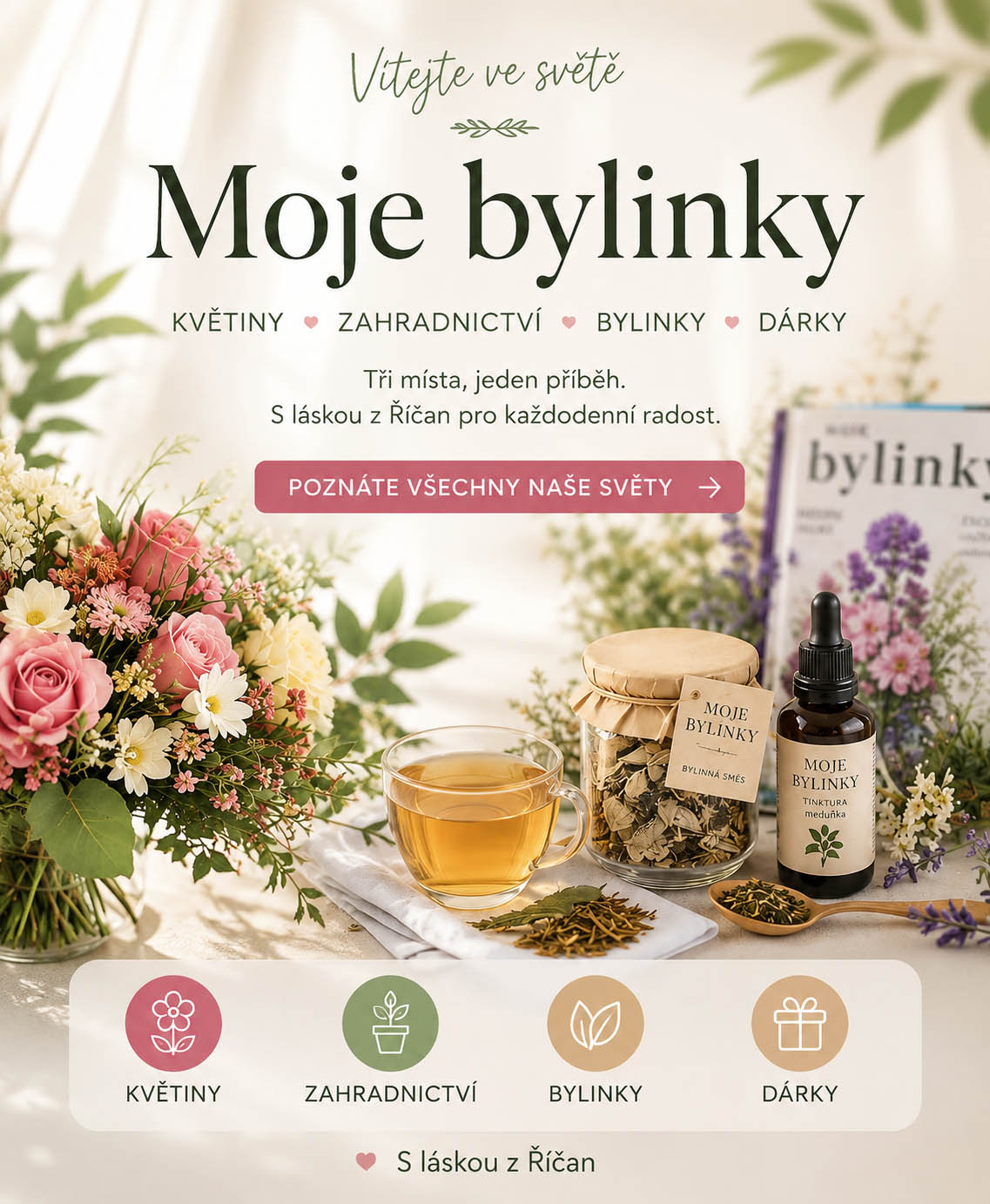 Vítejte ve světě Moje bylinky