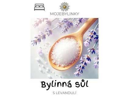 Bylinná sůl s levandulí