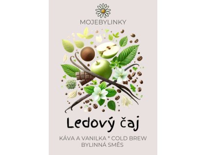 Ledový čaj s kávou a vanilkou 100g