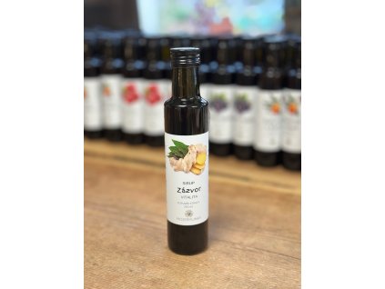 Sirup zázvor, 250 ml, MojeBylinky