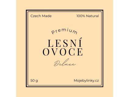 Lesní ovoce Deluxe  Prémiový bylinkový čaj plný chuti