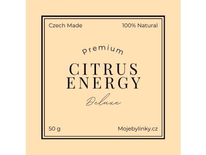 Citrus Energy  Prémiový bylinkový čaj plný svěžesti