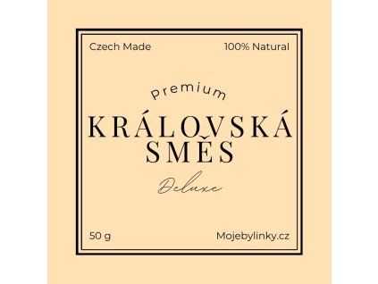 Královská směs  Prémiový bylinkový čaj jemné harmonie