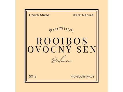 Rooibos Ovocný sen  Prémiový čaj pro klidné večery