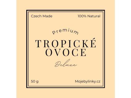 Tropické ovoce  Prémiový bylinkový čaj s exotickým charakterem