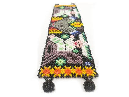 Náramek Huichol art