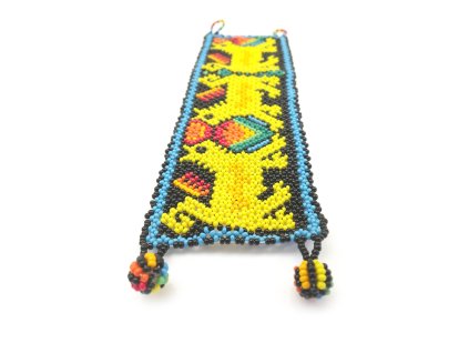 Náramek Huichol art